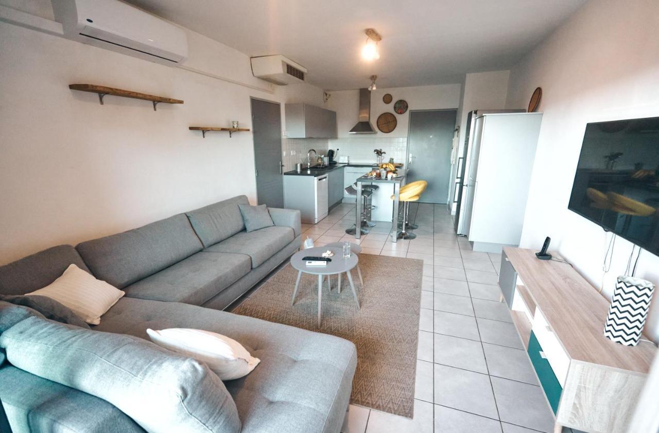 Appartamento Caz Patio, T2 - 4 étoiles, front de mer Saint Pierre Esterno foto